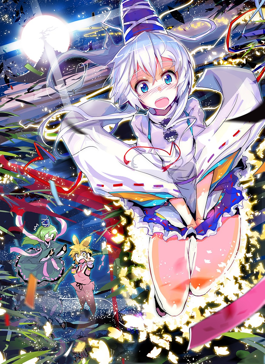 mononobe_no_futo, soga_no_tojiko, touhou, toyosatomimi_no_miko, yui_(niikyouzou)