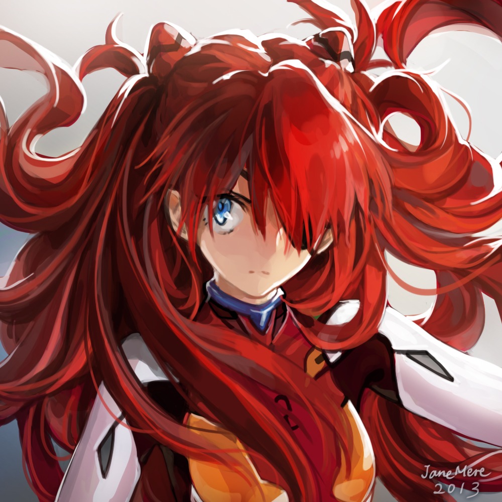 bodysuit, eyepatch, janemere, neon_genesis_evangelion, souryuu_asuka_langley