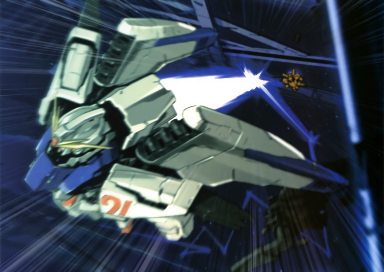 gundam, gundam_f91, gundam_f91_(mecha), mecha