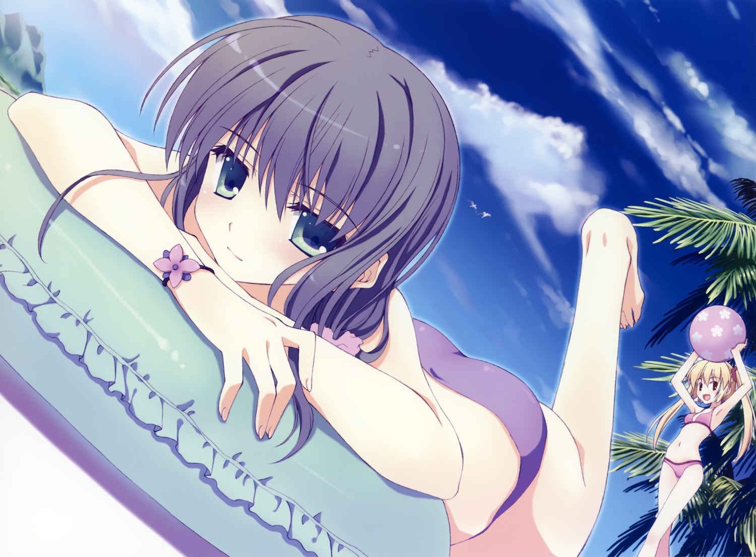 beryl, bikini, garnet_(ice_&_choco), ice_&_choco, nanao_naru, swimsuits