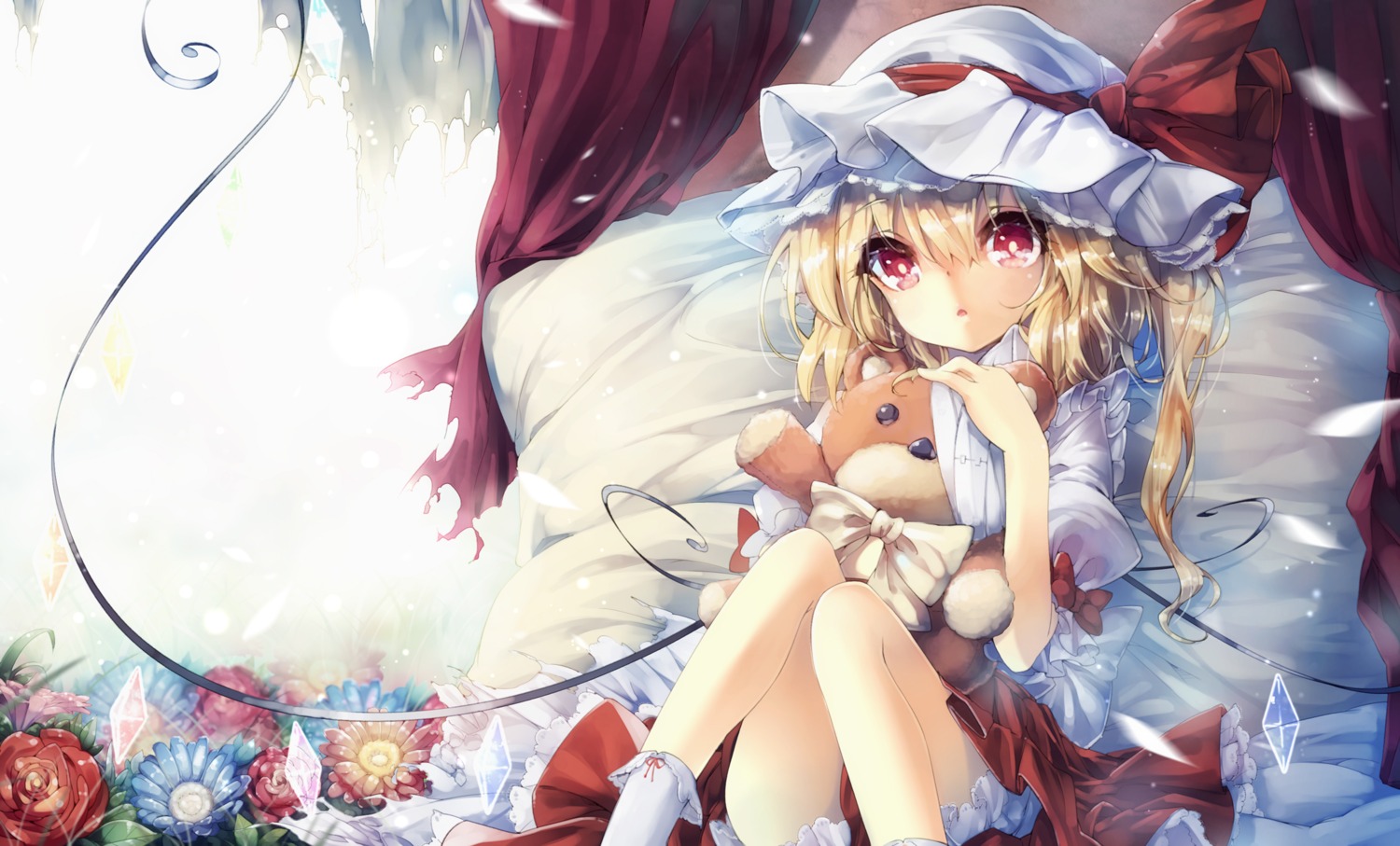 flandre_scarlet, teco, touhou, wings