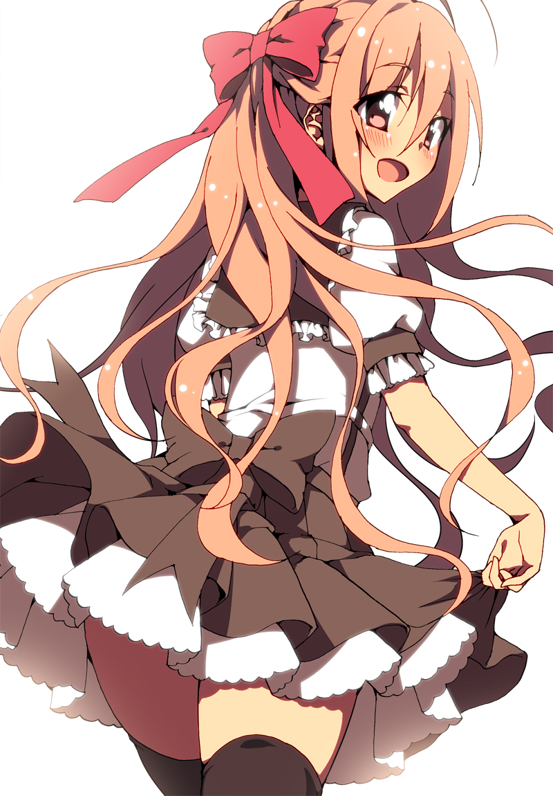 shimofuri_oniku, thighhighs