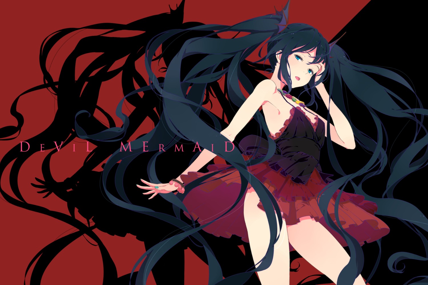hatsune_miku, kansou_hada, vocaloid