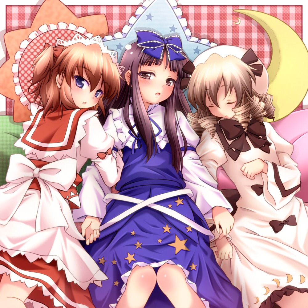 ayase_midori, luna_child, star_sapphire, sunny_milk, touhou
