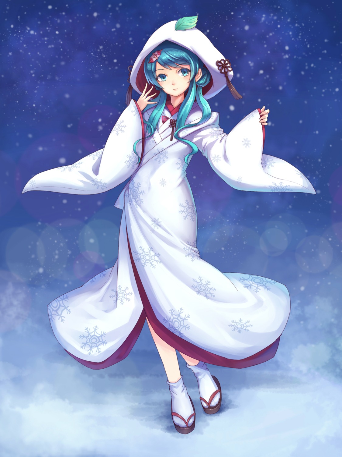 corvus_corax, hatsune_miku, vocaloid, yuki_miku