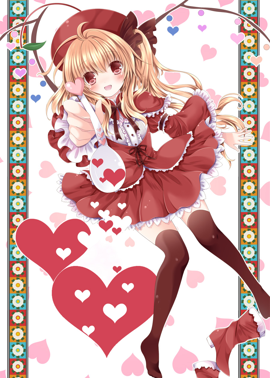 flandre_scarlet, nogi_takayoshi, thighhighs, touhou, wings