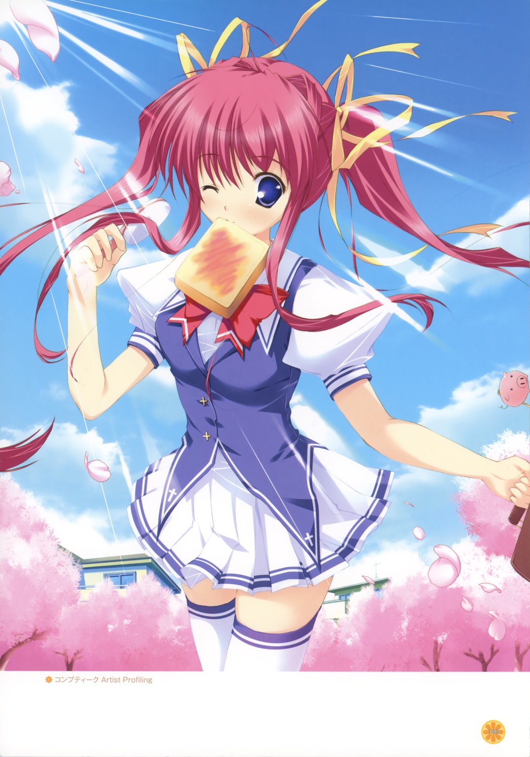 lyrical_lyric, marmalade, mikeou, seifuku, thighhighs