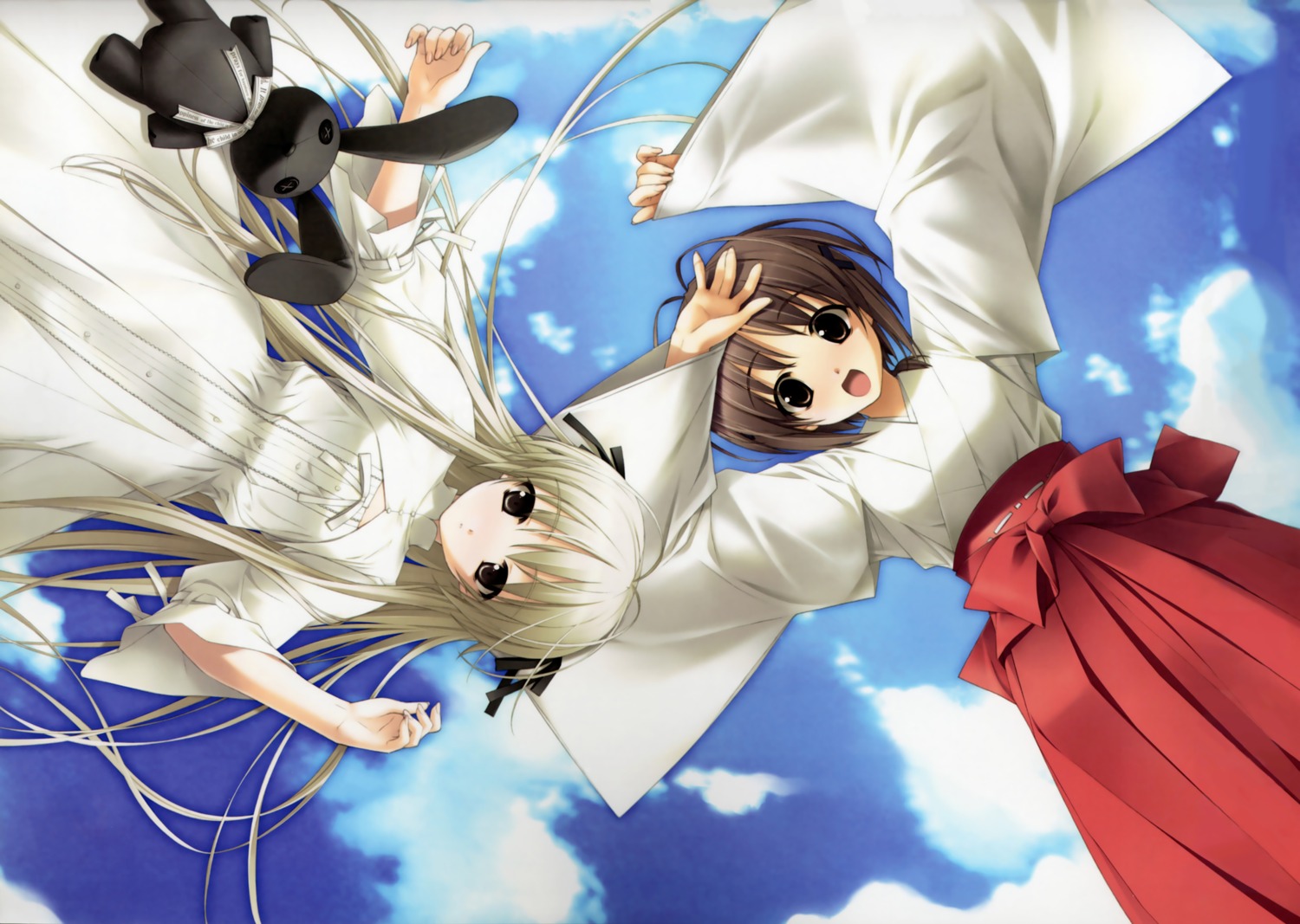 amatsume_akira, hashimoto_takashi, kasugano_sora, miko, yosuga_no_sora
