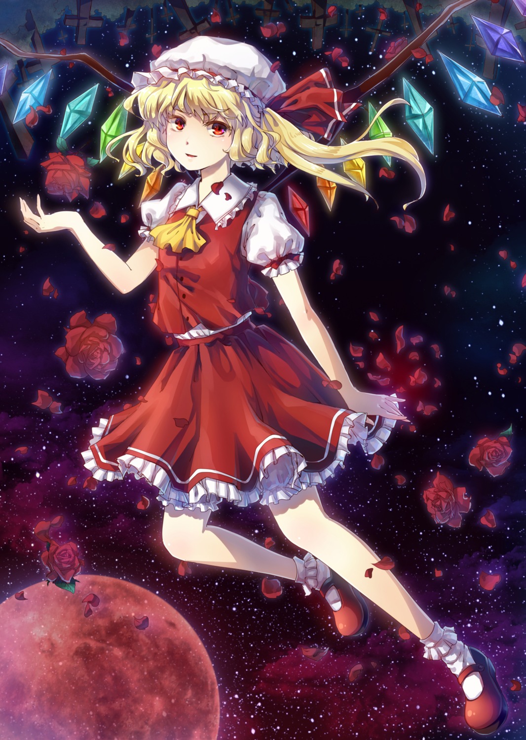 flandre_scarlet, touhou, yezhi_na
