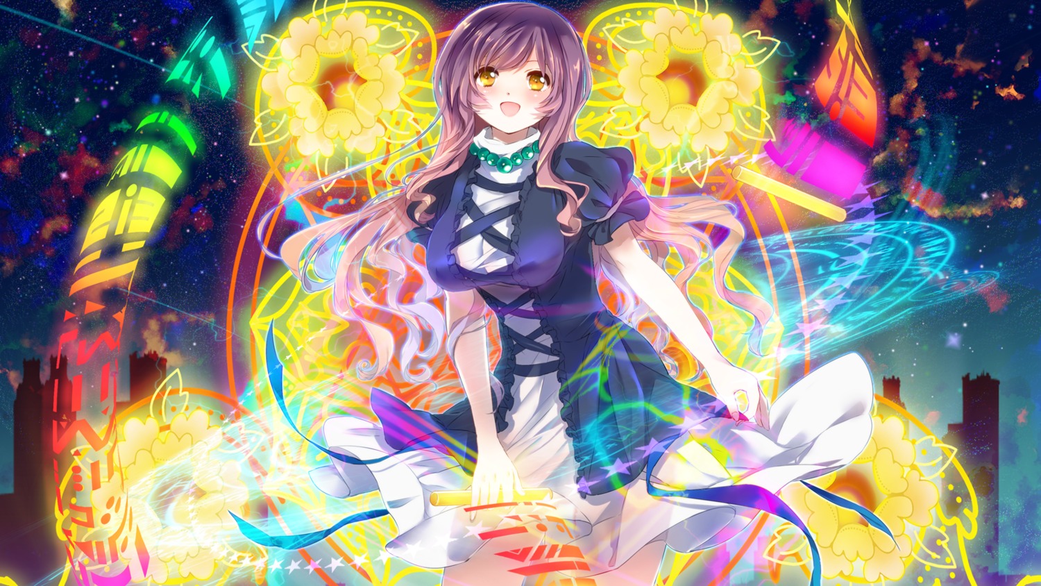dress, hijiri_byakuren, poko_(mammypoko), touhou