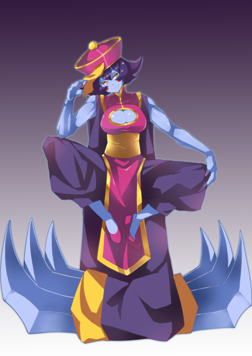 cleavage, dark_stalkers, lei_lei, makai