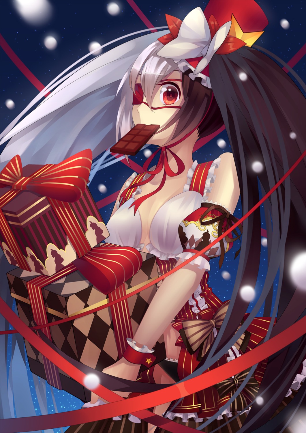 blade_&_soul, cleavage, eyepatch, pohwaran, sougishi_ego