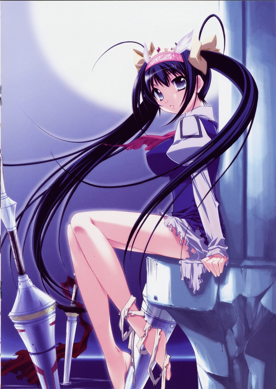 azuma_yuki, bath_zappai, palmyra, screening, torn_clothes