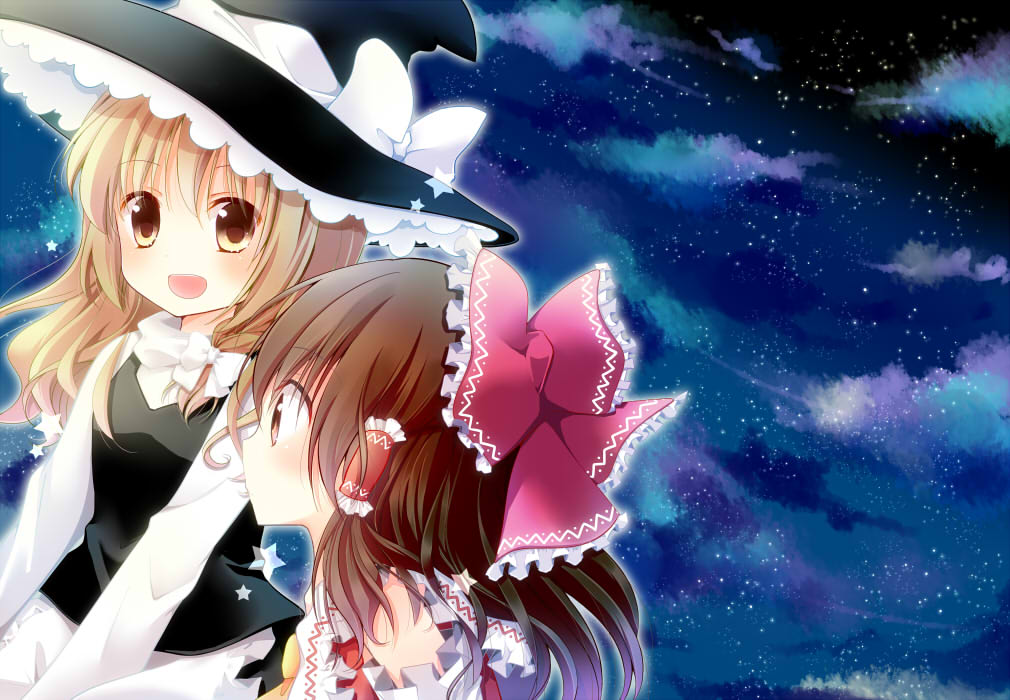 hakurei_reimu, kirisame_marisa, murasaki, touhou