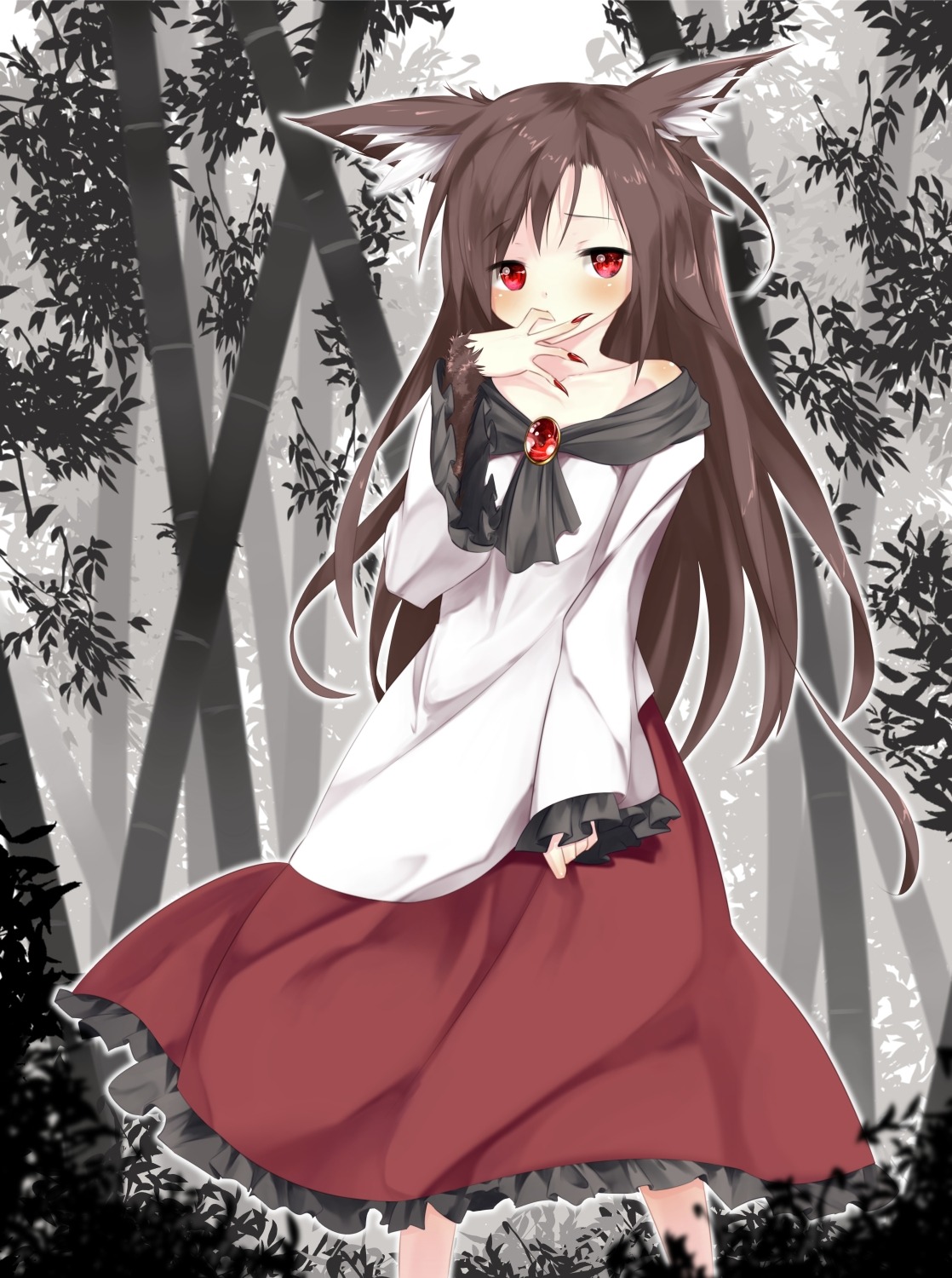animal_ears, gorilla_(bun0615), imaizumi_kagerou, touhou