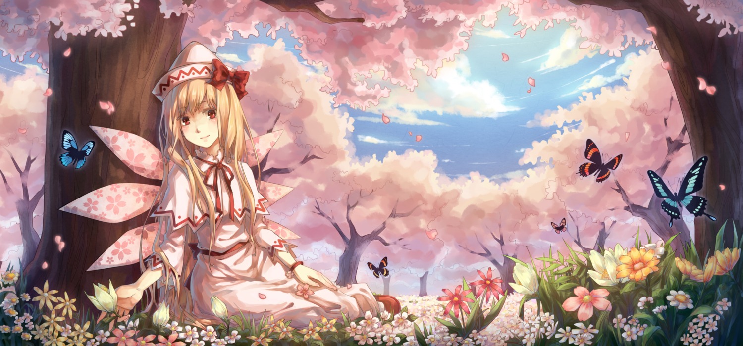 lily_white, touhou, wings, yezhi_na