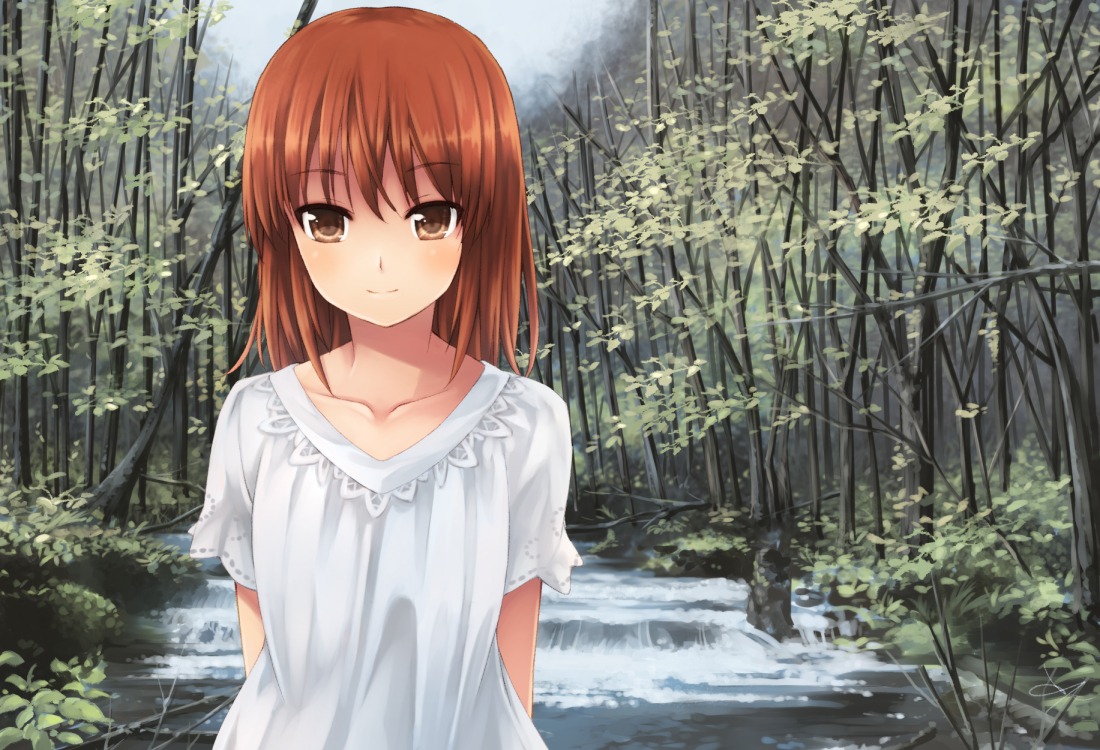 dress, kouno_hikaru, landscape, summer_dress