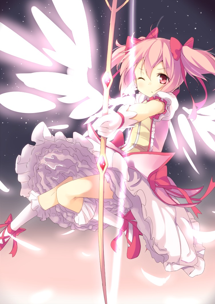 kaname_madoka, mahou_shoujo_madoka_magica, mokoke
