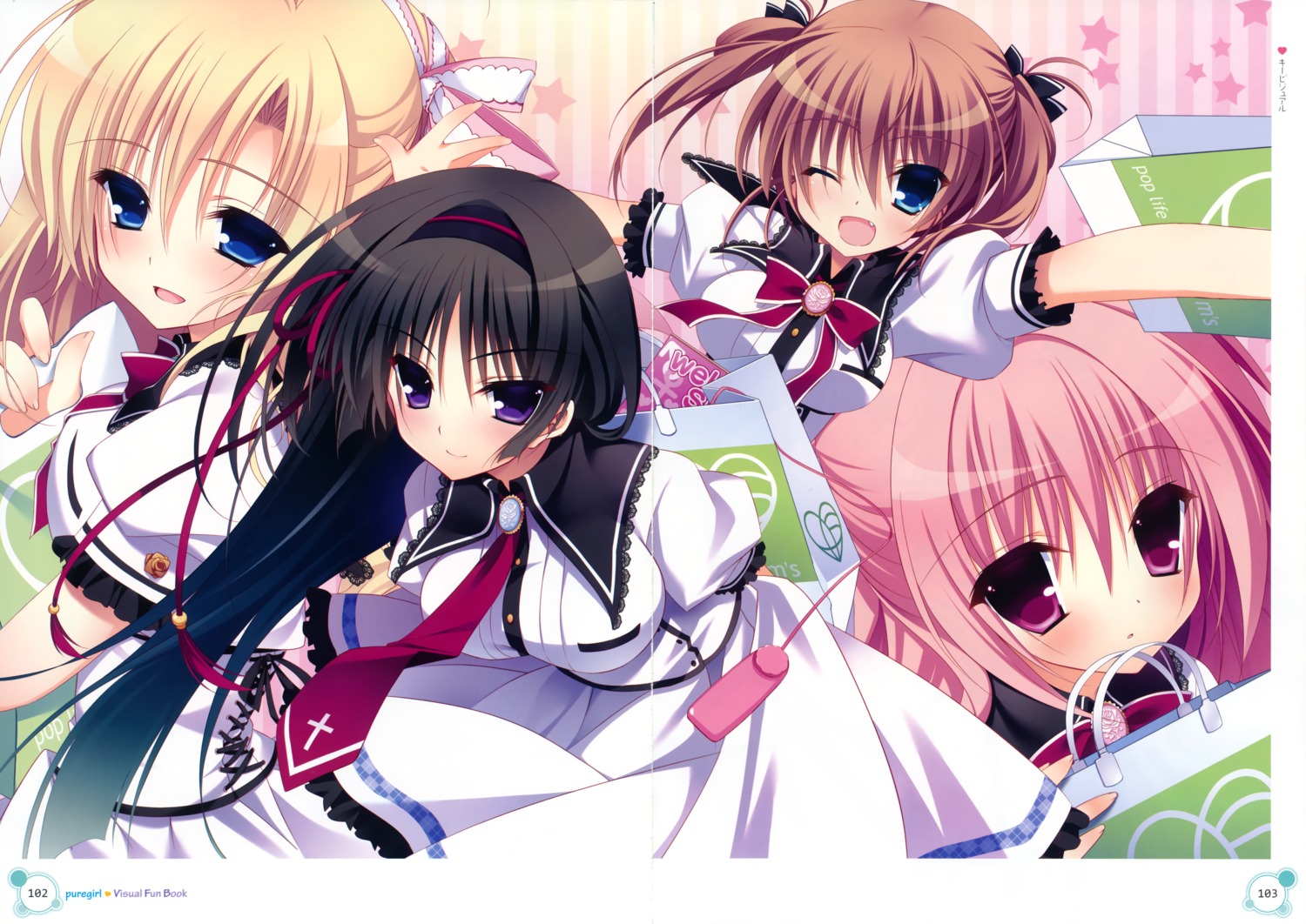crease, fixme, front_wing, hoshizuki_sora, kanadome_miyako, kuchifusa_yogiri, mekami_suzu, nanaca_mai