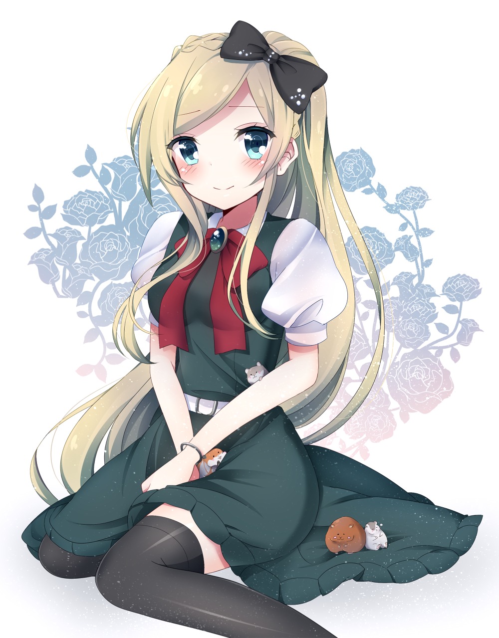 dangan-ronpa, dangan-ronpa_2, kzom, sonia_nevermind, thighhighs