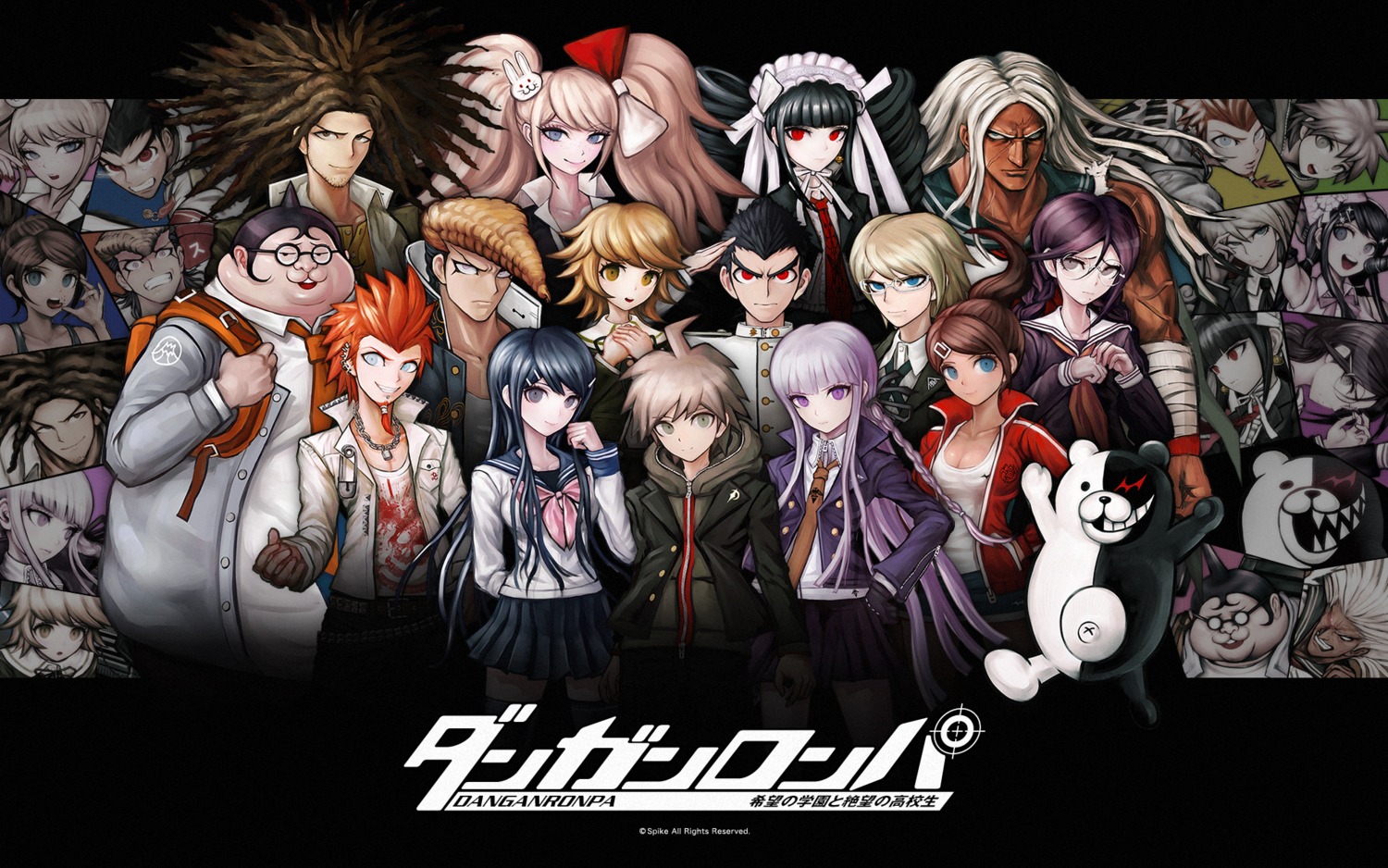 asahina_aoi, celestia_ludenberg, dangan-ronpa, enoshima_junko, fujisaki_chihiro, fukawa_touko, hagakure_yasuhiro, ishimaru_kiyotaka