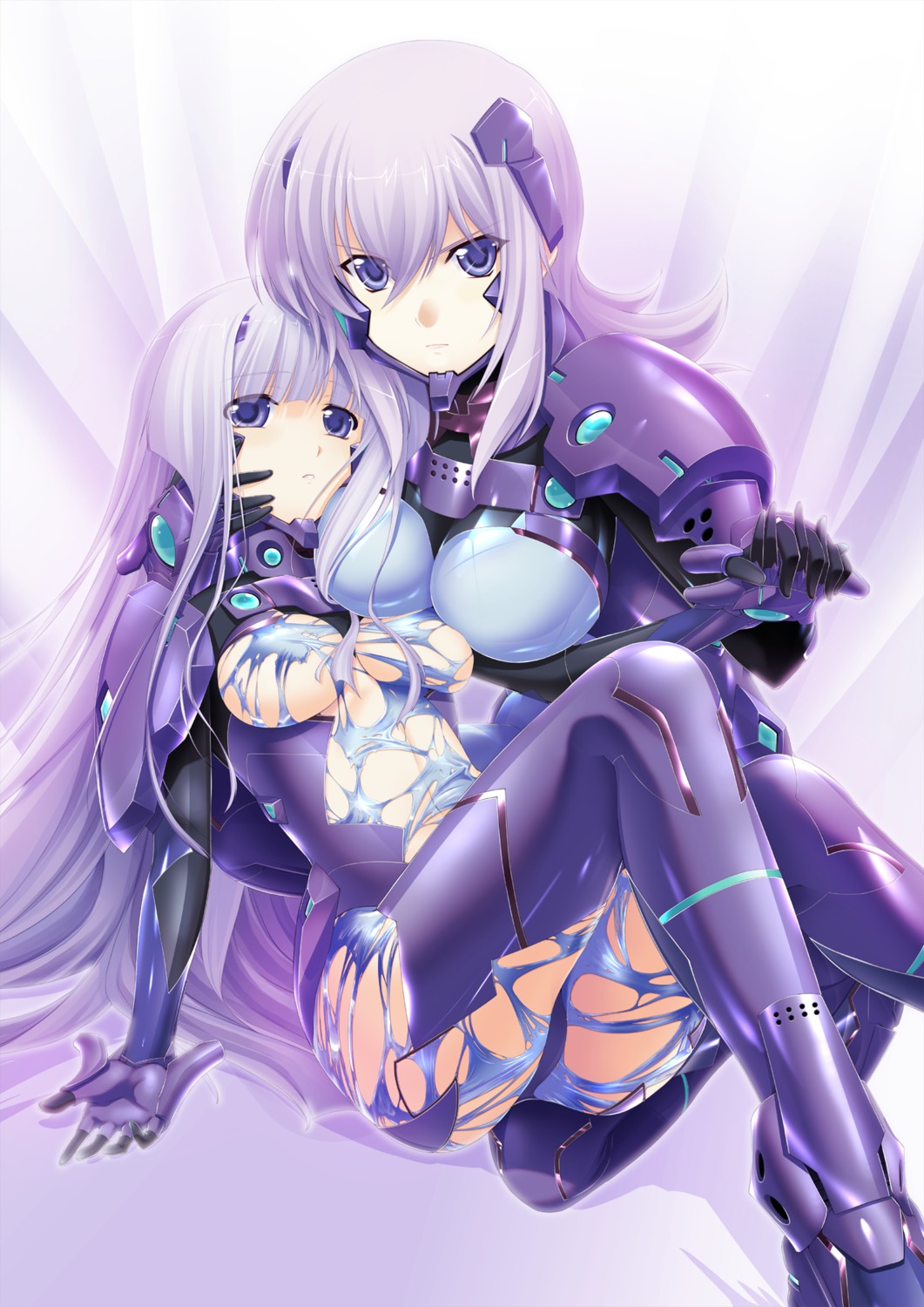 bodysuit, cryska_barchenowa, inia_sestina, muv-luv, muv-luv_alternative, pantsu, torn_clothes, total_eclipse