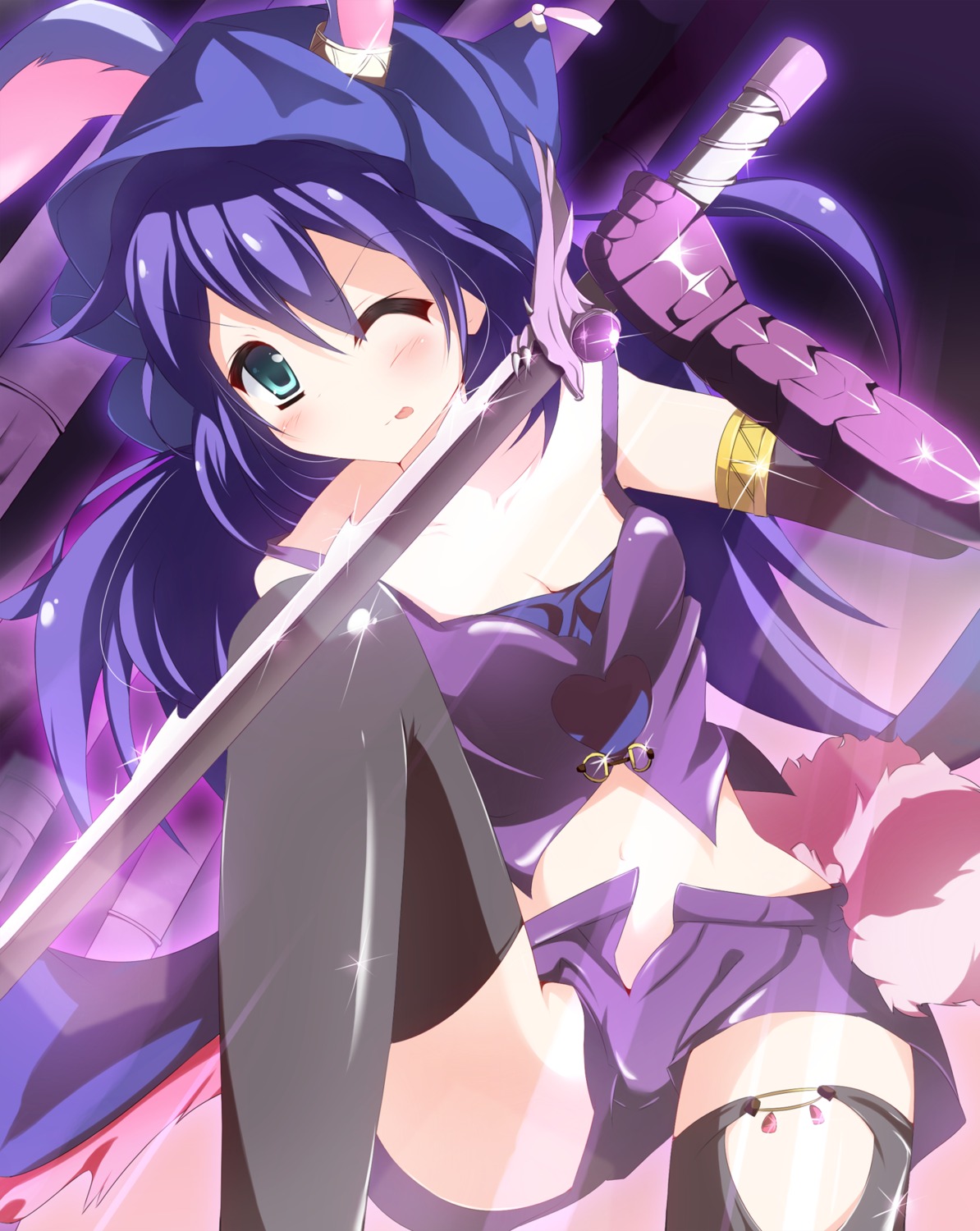 mochizuki_anna, siratama_mil, the_idolm@ster, the_idolm@ster_million_live!, thighhighs