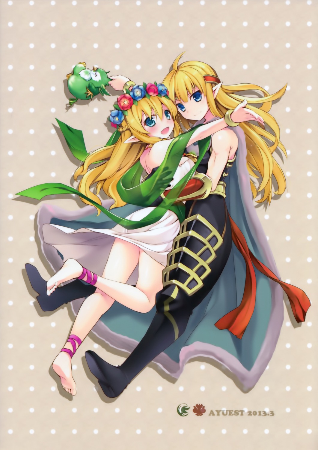 ayuest, ayuya, freyja, freyr, puzzle_&_dragons