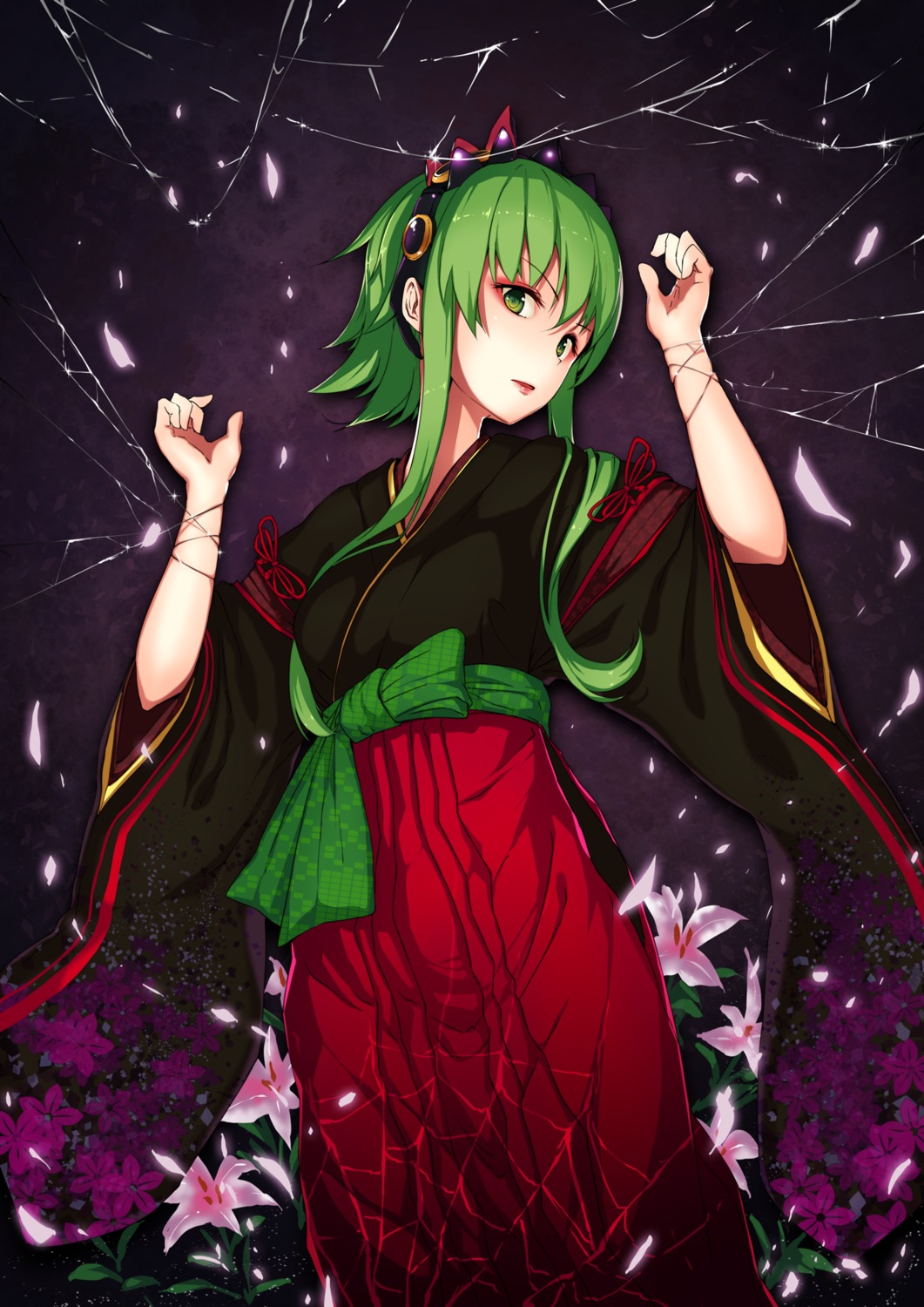 gumi, juu., kimono, vocaloid