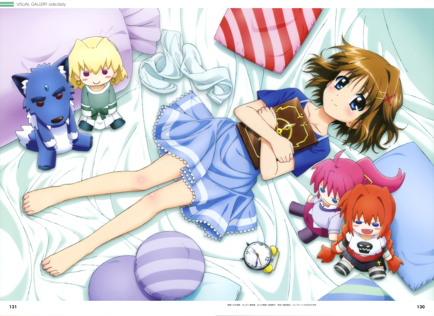 mahou_shoujo_lyrical_nanoha, mahou_shoujo_lyrical_nanoha_a's, tamaki_shingo, yagami_hayate