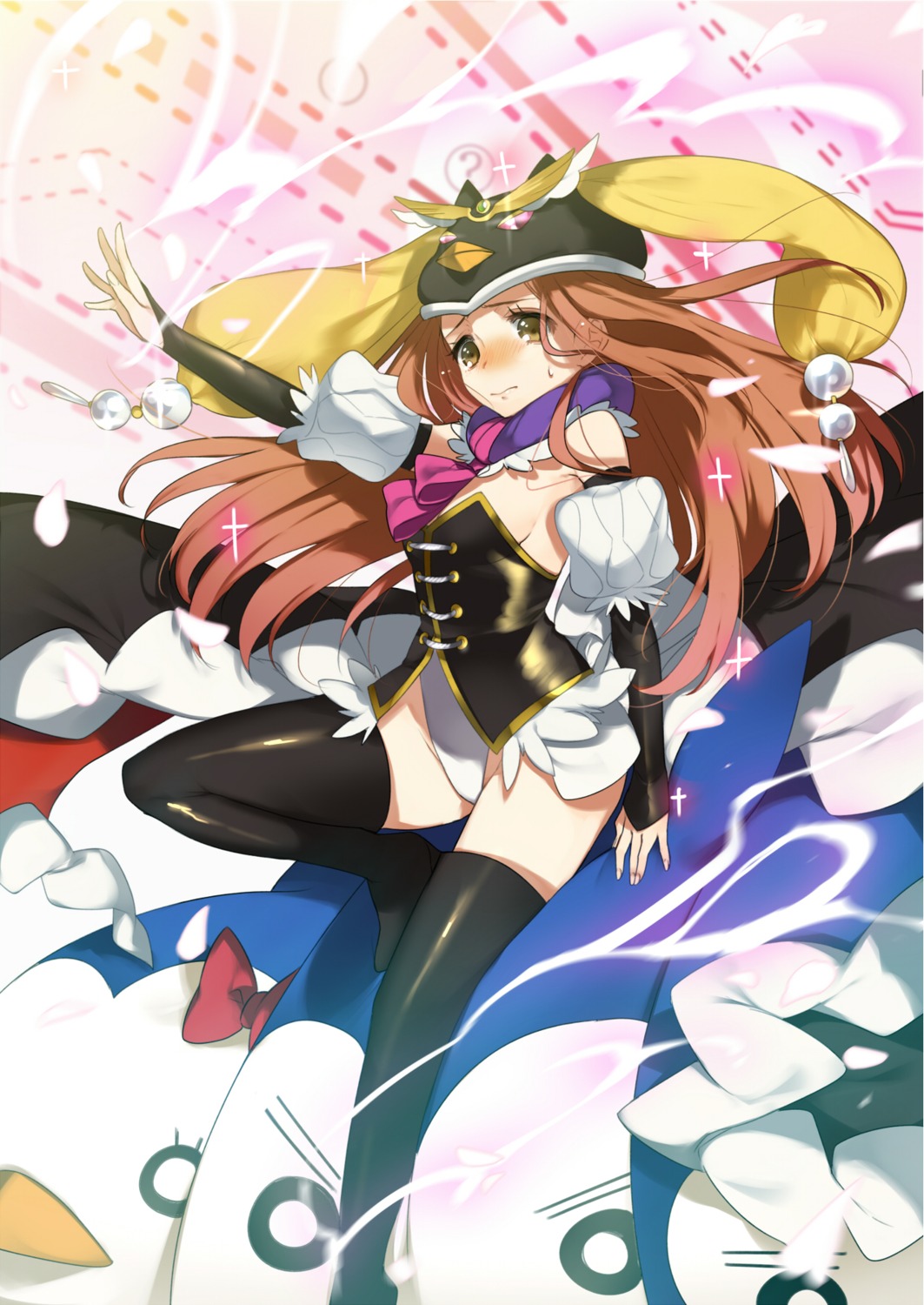 dress, kippu, mawaru_penguindrum, takakura_himari, thighhighs