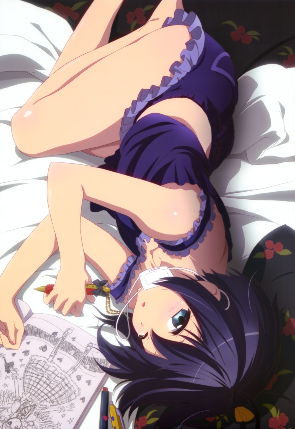 chuunibyou_demo_koi_ga_shitai!, eyepatch, ikeda_kazumi, takanashi_rikka