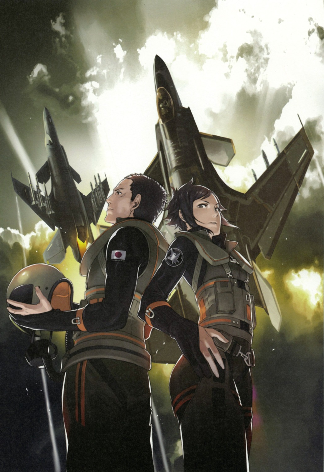 ace_combat, ace_combat_5, kozaki_yuusuke, nagase_kei, scanning_artifacts