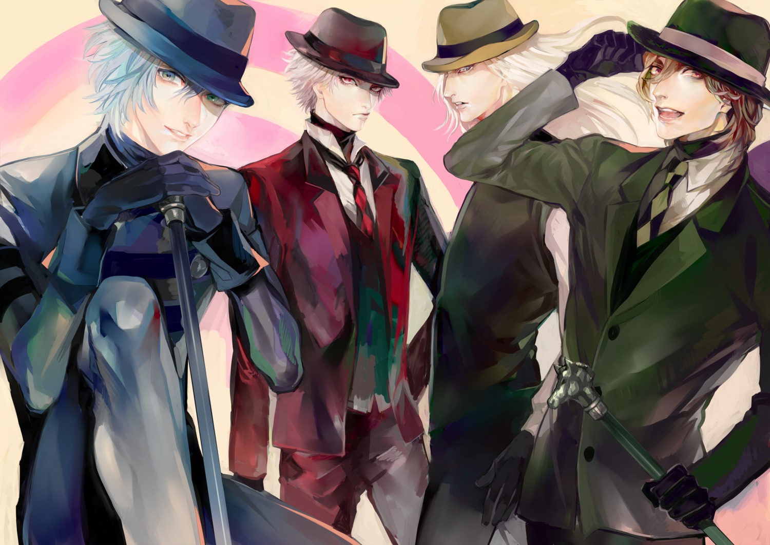 camus_(uta_no_prince_sama), kotobuki_reiji, kurosaki_ranmaru, kusarin_nonoshi, male, mikaze_ai, uta_no_prince_sama