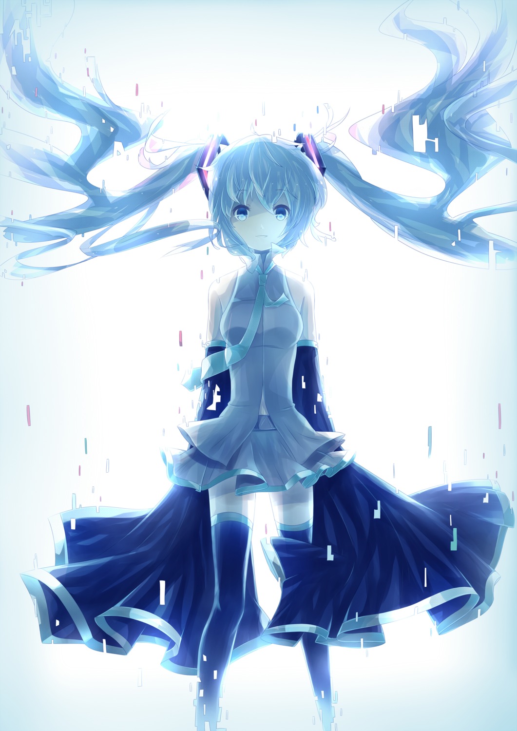 awabi, hatsune_miku, thighhighs, vocaloid