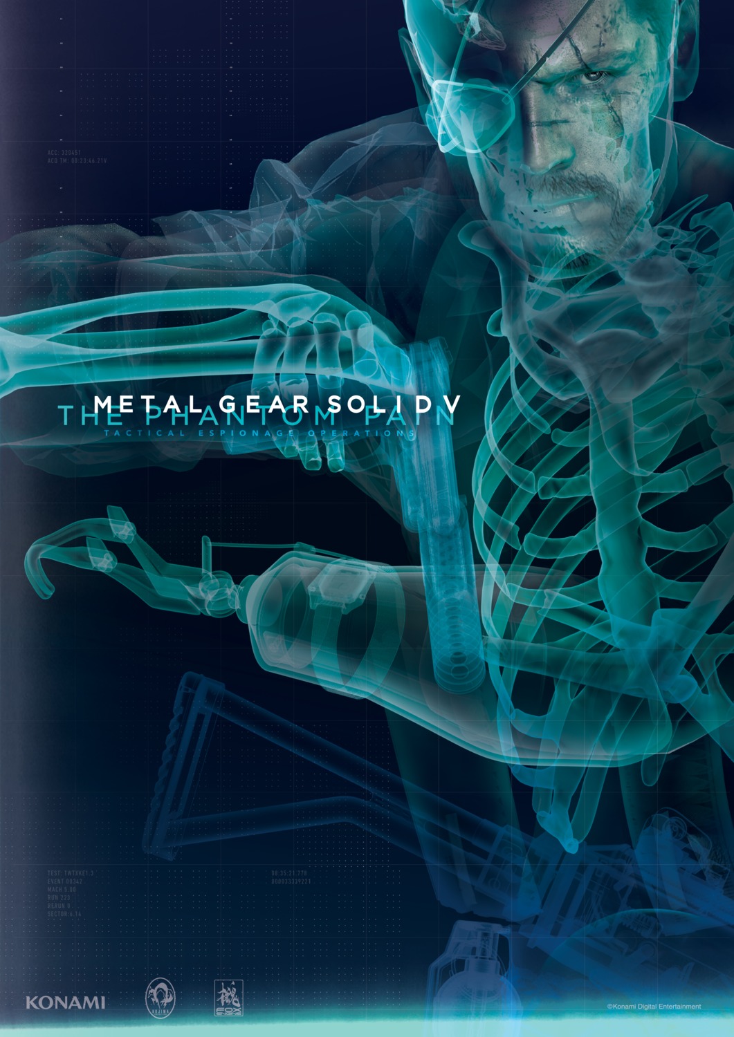big_boss_(metal_gear), gun, male, metal_gear_solid, metal_gear_solid_v:_the_phantom_pain