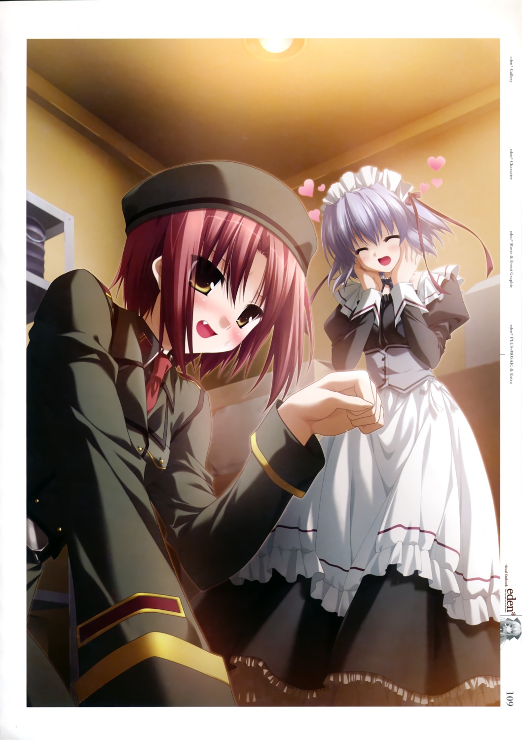 chikotam, eden, elica, lavinia_f.asai, maid, minori, uniform