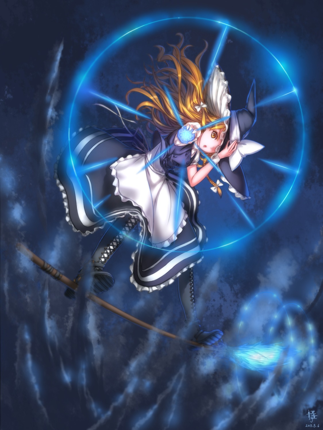 ao_mei_douji, kirisame_marisa, touhou