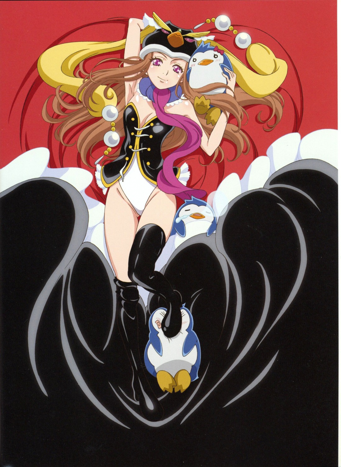 mawaru_penguindrum, screening, takakura_himari, thighhighs