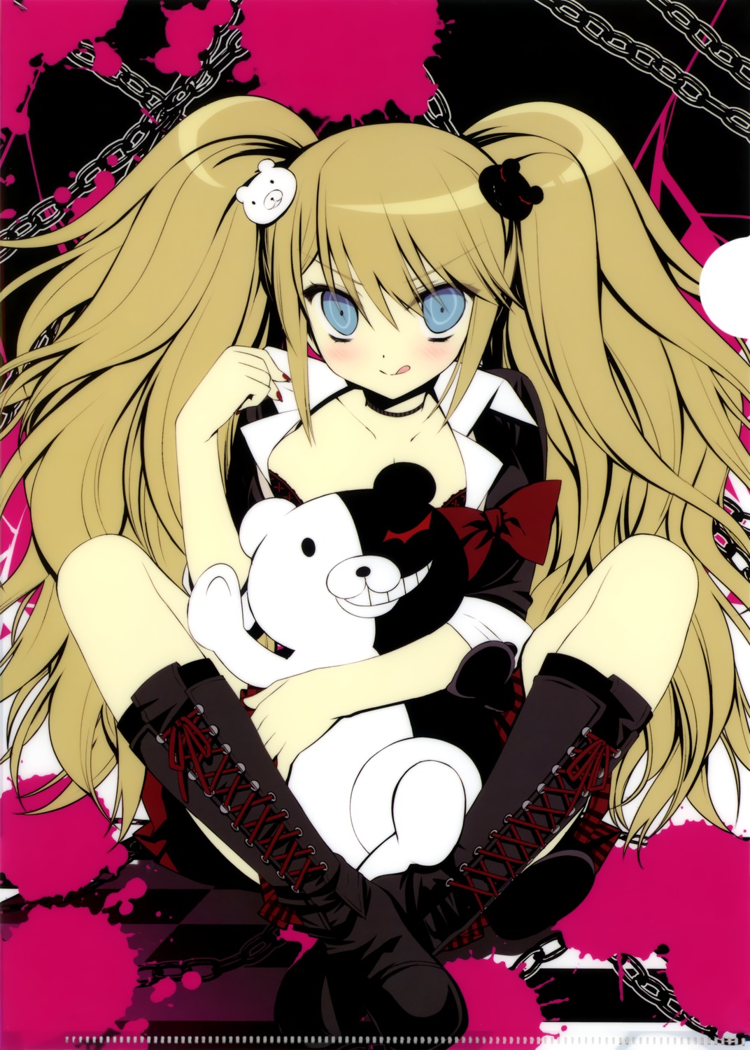 d.n.a.lab, dangan-ronpa, enoshima_junko, miyasu_risa