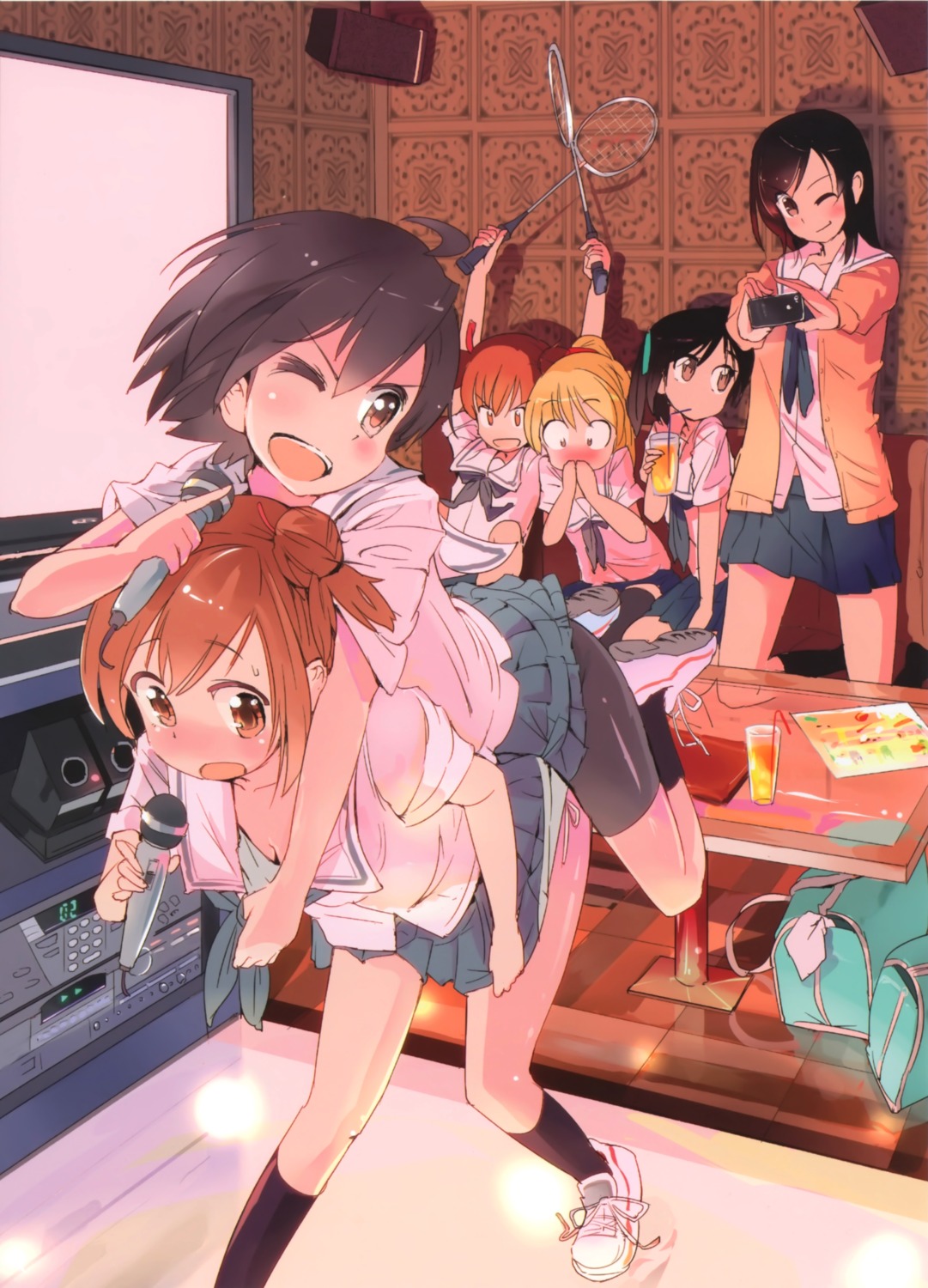 bike_shorts, puuakachan, seifuku
