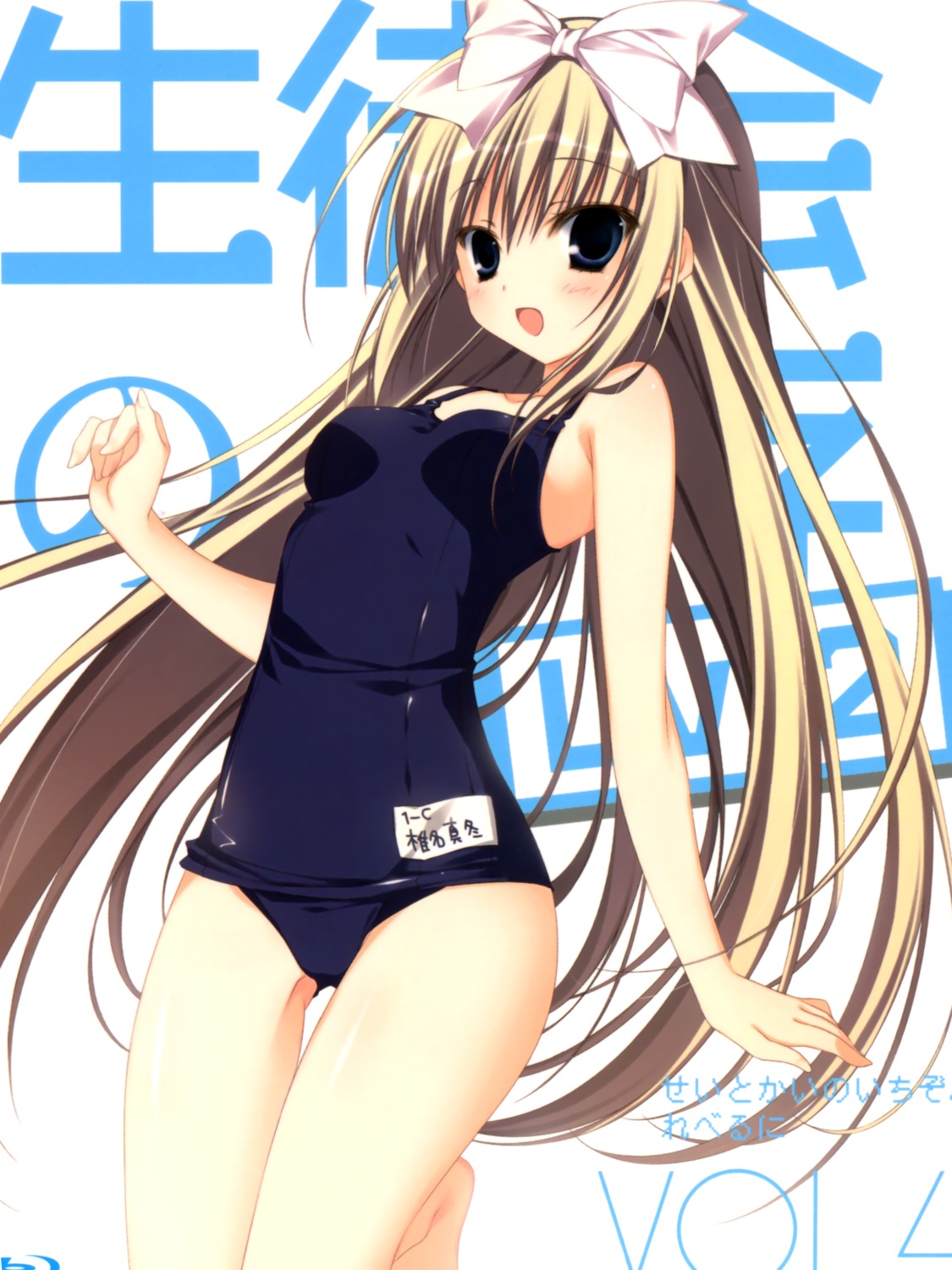 inugami_kira, school_swimsuit, seitokai_no_ichizon, shiina_mafuyu, swimsuits
