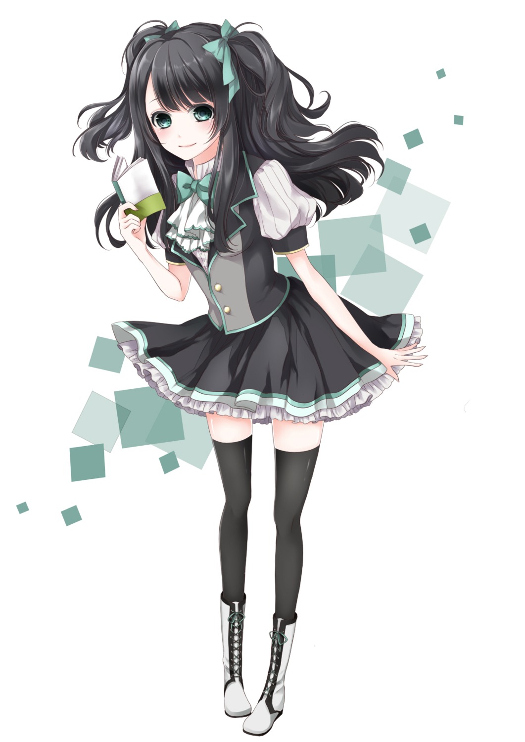 mf_bunko, thighhighs, tsukumo_(an-mar)