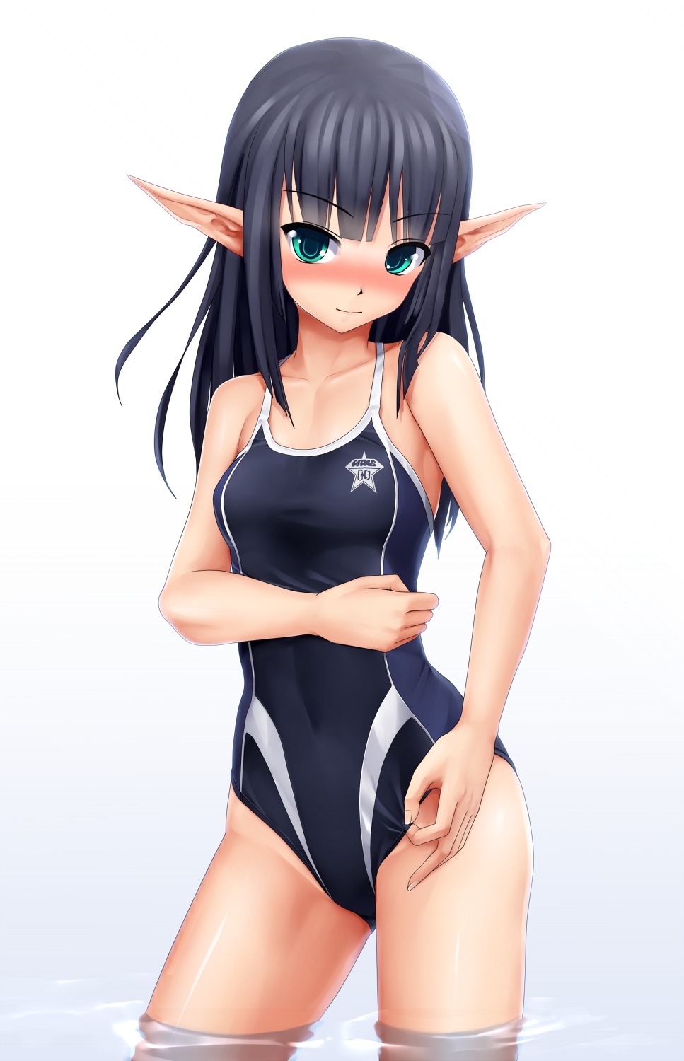 elf, eto, phantasy_star, phantasy_star_online_2, pointy_ears, swimsuits, wiola_magica