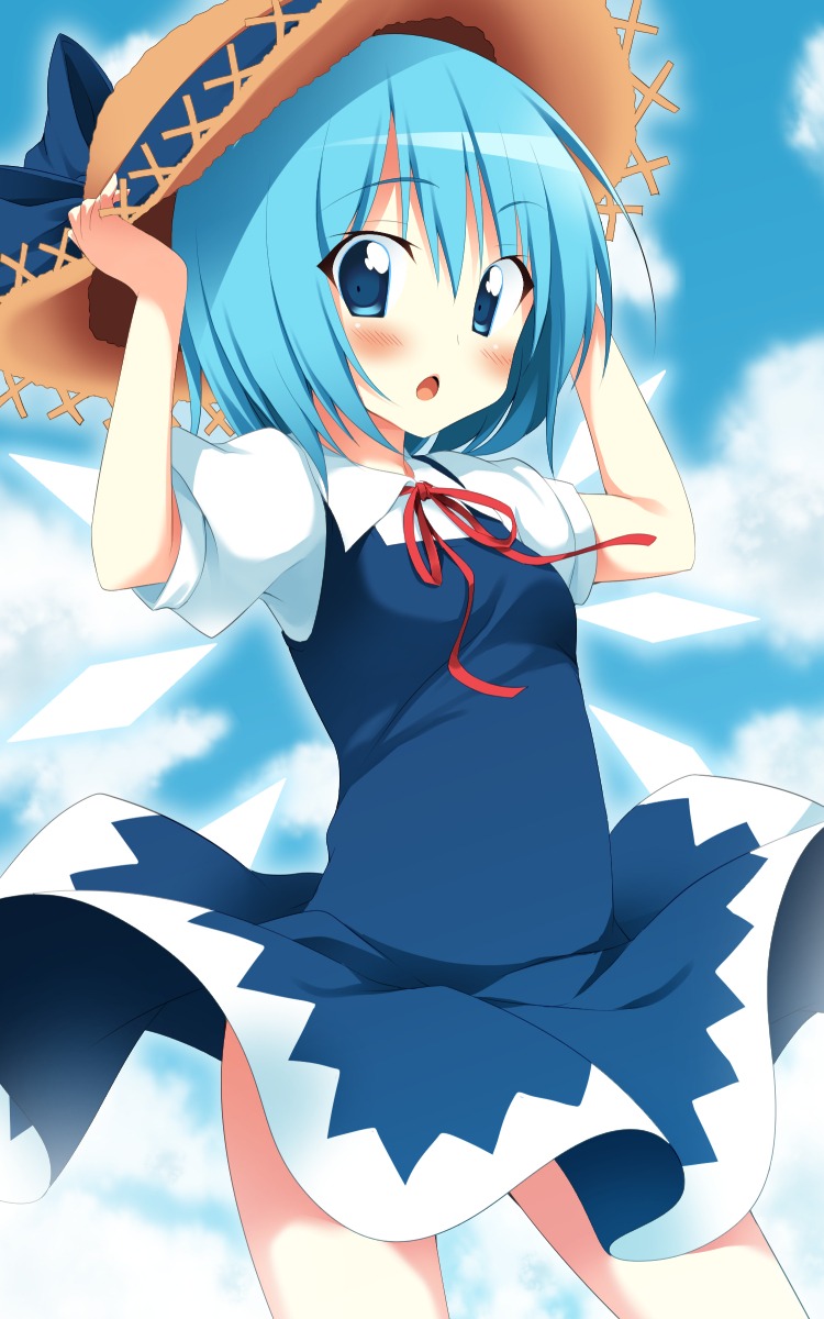 cirno, dress, shimofuri_oniku, touhou