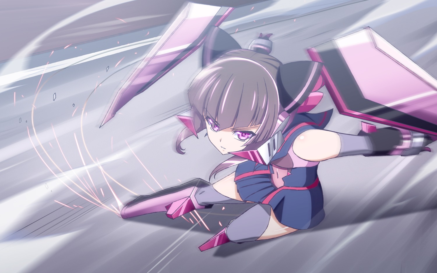 armor, bodysuit, h-new, senki_zesshou_symphogear, senki_zesshou_symphogear_g, tsukuyomi_shirabe, wallpaper