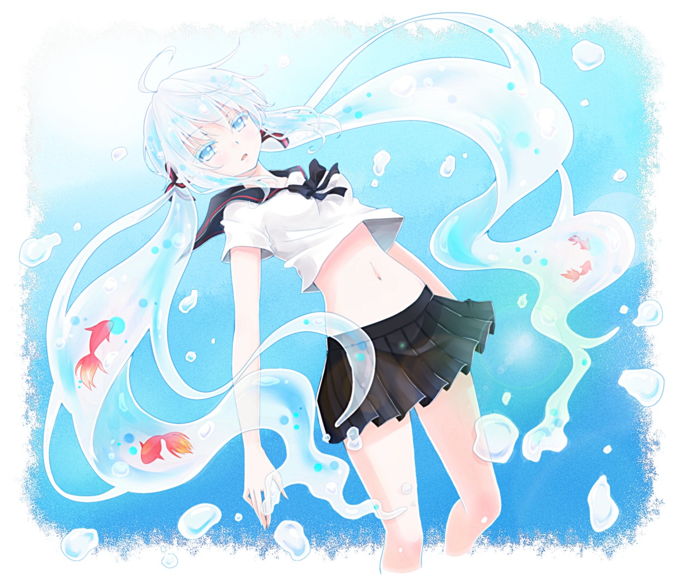 aoi_(artist), bottle_miku, hatsune_miku, seifuku, vocaloid