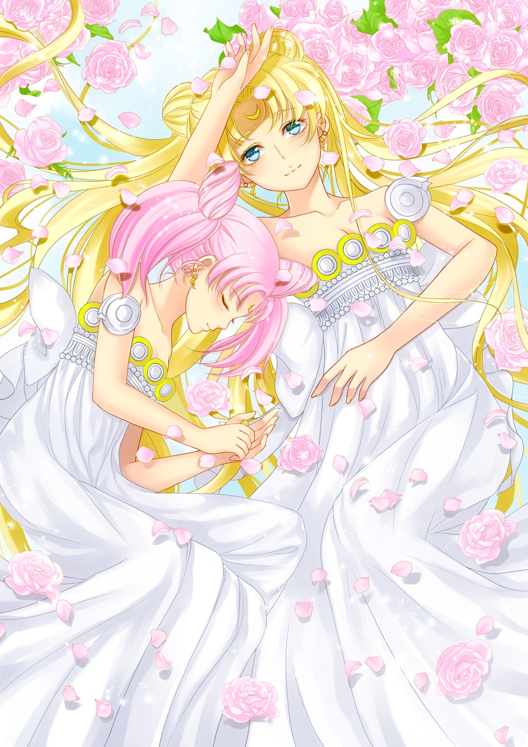 bishoujo_senshi_sailor_moon, chibiusa, dress, hy, tsukino_usagi