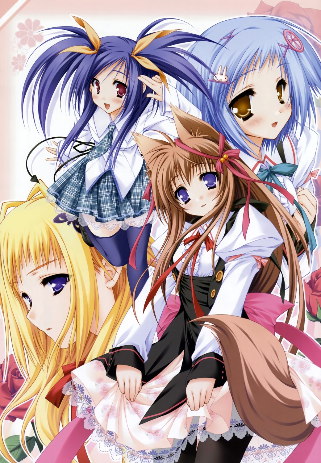 kawai_ameri, kisaragi_mifuyu, mito_mashiro, moekibara_fumitake, takanashi_yumina, tayutama