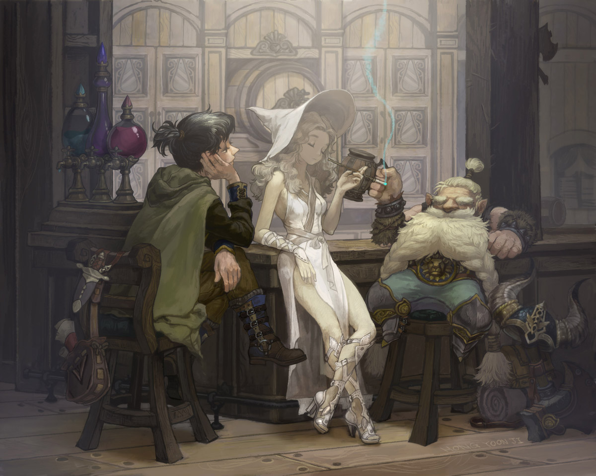 dress, hong_yun_ji, witch